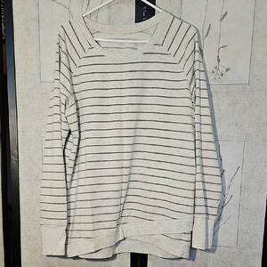 Danskin Striped Long Sleeve Top
